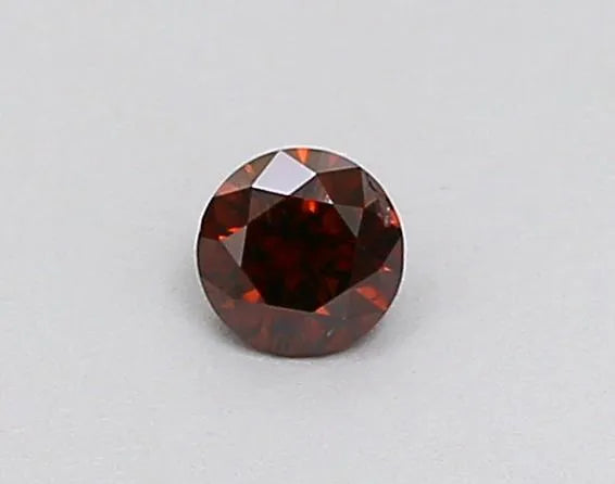 0.17ct Round Natural Diamond (Colour Fancy Dark Brown, Clarity SI1, Cut EX, Uncertified)