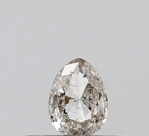 0.19ct Pear Natural Diamond (Colour Fancy Green, Clarity I1, Cut EX, Uncertified)