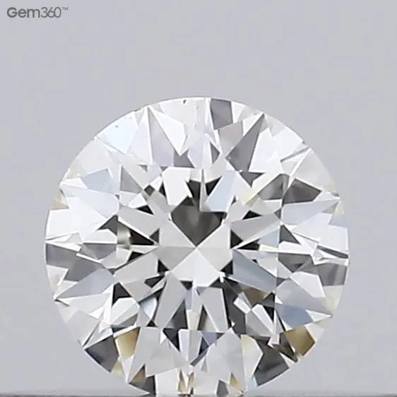 0.20ct Round Natural Diamond (Colour J, Clarity VVS1, Cut EX, GIA Certified)