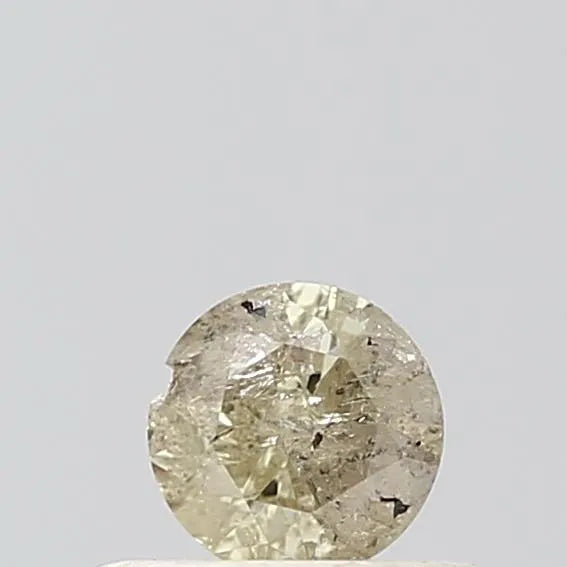0.25ct Round Natural Diamond (Clarity I1, Cut EX, Uncertified)