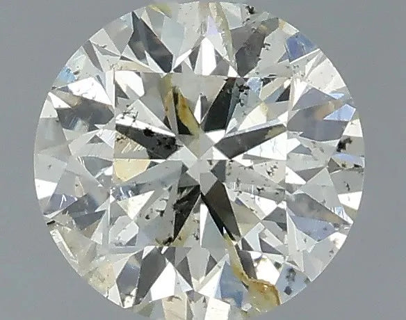 0.49ct Round Natural Diamond (Colour L, Clarity I1, Cut VG, IGI Certified)