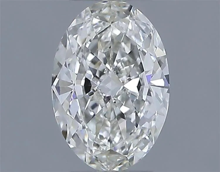 0.50ct Oval Natural Diamond (Colour I, Clarity IF, Cut VG, IGI Certified)