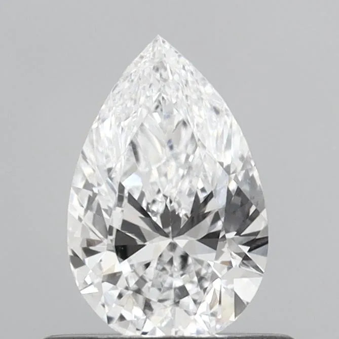 0.51ct Pear Lab Grown Diamond (Colour D, Clarity VVS2, IGI Certified)