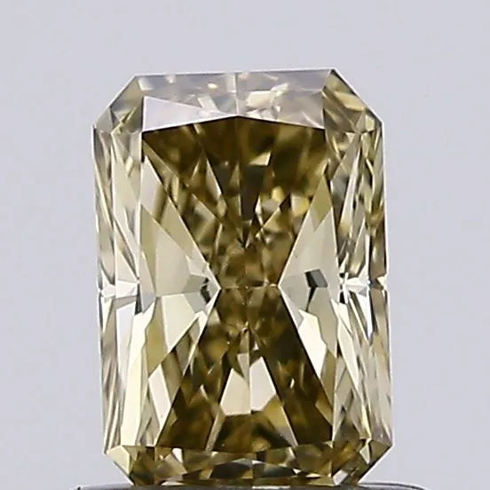 0.61ct Radiant Natural Diamond (Colour Fancy Brown, Clarity SI1, Uncertified)