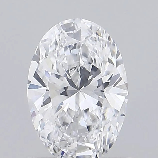0.72ct Oval Lab Grown Diamond (Colour D, Clarity VS1, IGI Certified)