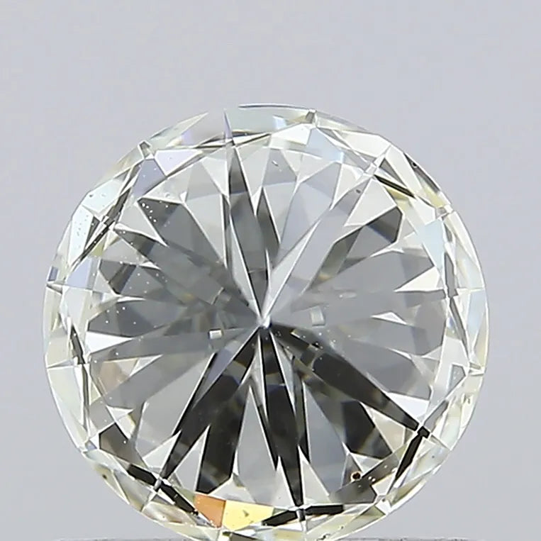 0.82ct Round Natural Diamond (Colour J, Clarity VVS2, Cut EX, IGI Certified)