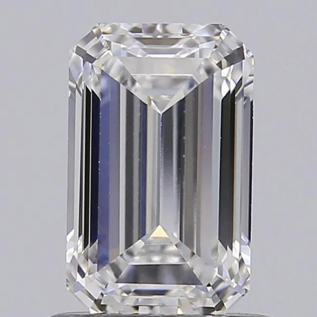 0.97ct Emerald Lab Grown Diamond (Colour D, Clarity VVS2, IGI Certified)
