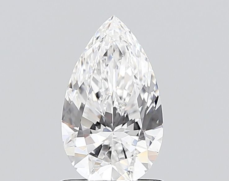 1.58 Carat D-VVS2 Pear Lab Diamond