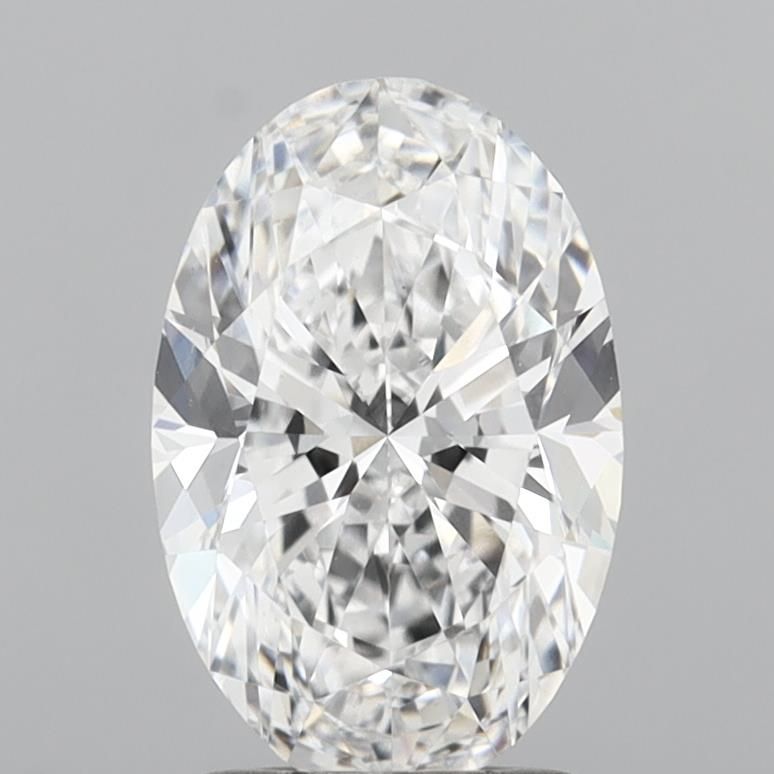 1.54 Carat E-VS1 Oval Lab Diamond