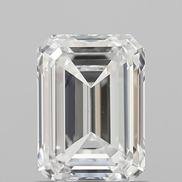 1 Carat D-VVS2 Emerald Lab Diamond