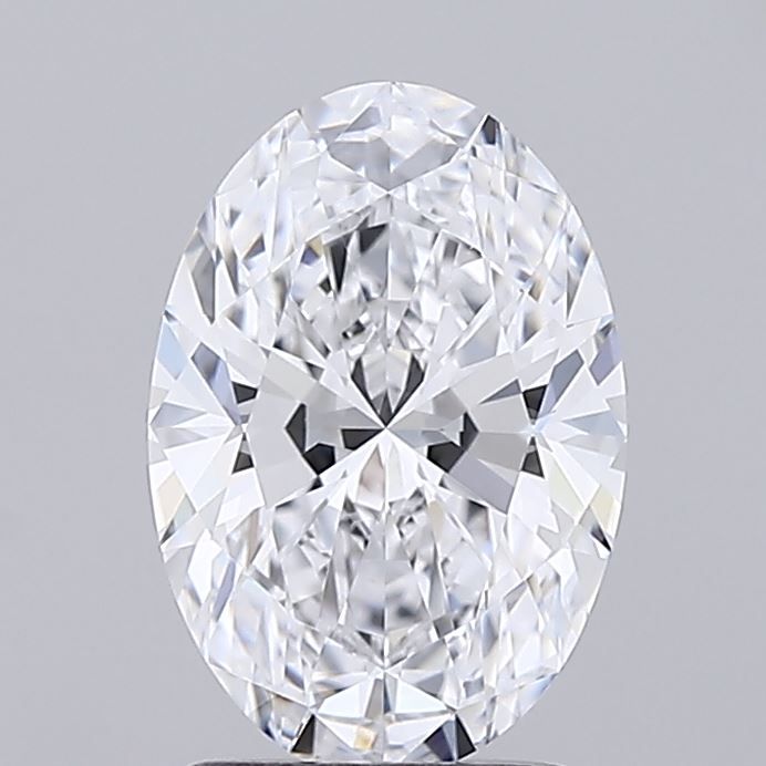 1.93 Carat D-IF Oval Lab Diamond