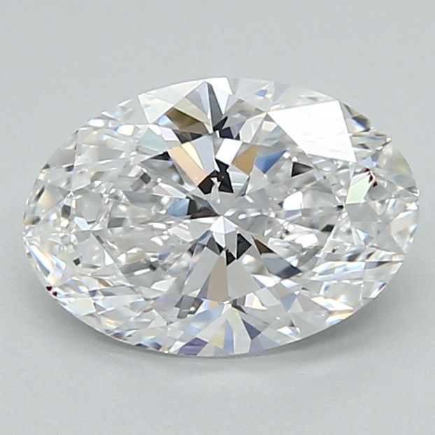 1.57 Carat D-VVS2 Oval Lab Diamond