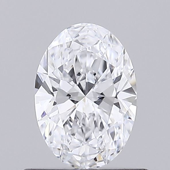 0.50 Carat D-VVS1 Oval Lab Diamond