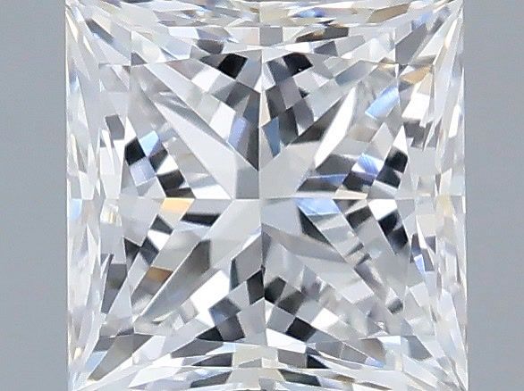 0.74 Carat D-VVS1 Princess Lab Diamond