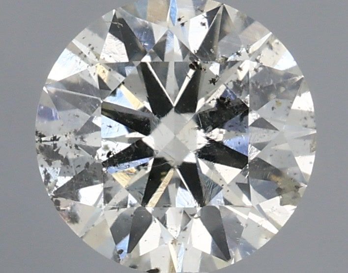 0.53 Carat I-SI2 Round Cut Diamond