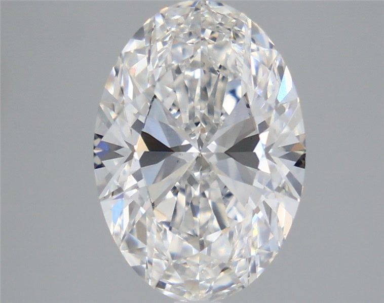 5.00 Carat G-VS1 Oval Lab Diamond