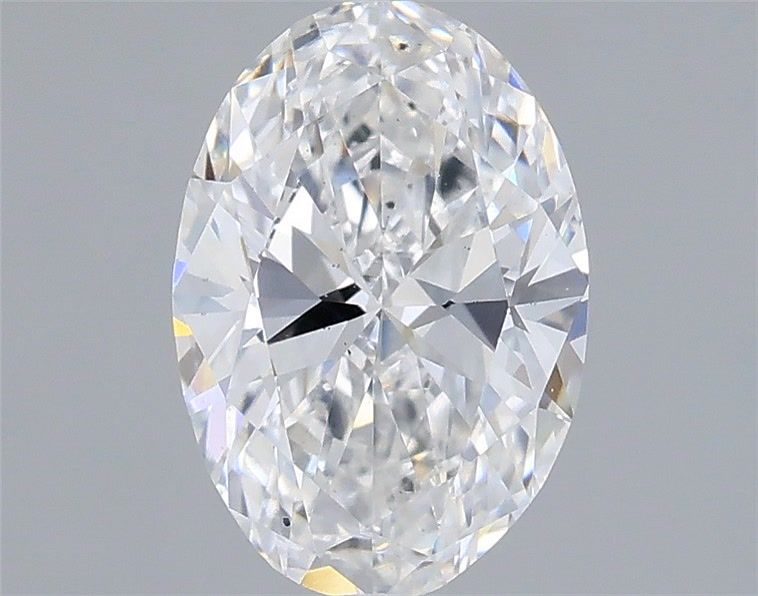 0.96 Carat D-VS2 Oval Lab Diamond