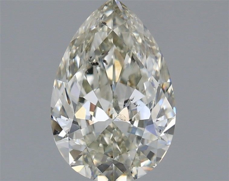 0.90 Carat J-SI1 Pear Cut Diamond