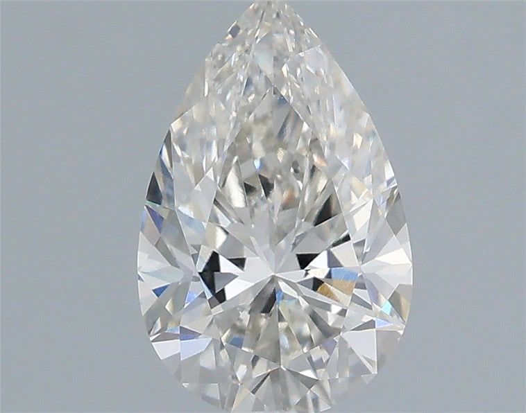 1.00 Carat H-VVS2 Pear Lab Diamond