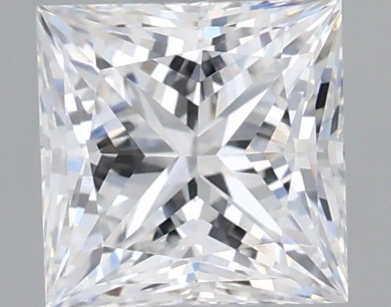 0.77 Carat D-VVS1 Princess Lab Diamond