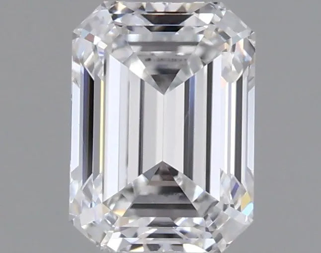 1.11ct Emerald Lab Grown Diamond (Colour D, Clarity VS2, IGI Certified)