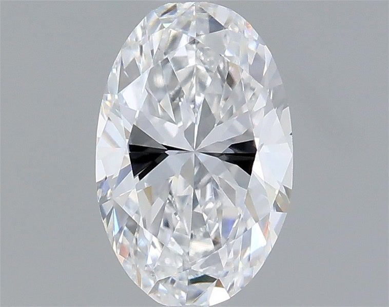 0.59 Carat D-VVS2 Oval Lab Diamond