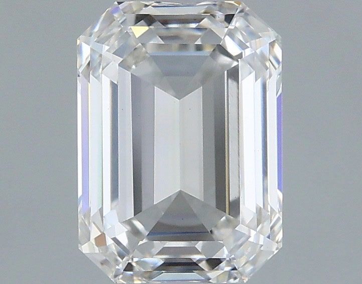 1.51 Carat F-VVS2 Emerald Lab Diamond