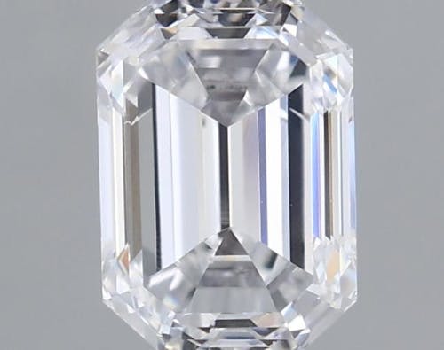 1.00 Carat D-VS2 Emerald Lab Diamond