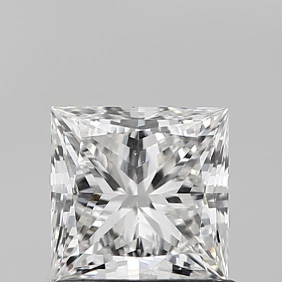 0.96 Carat F-VS1 Princess Lab Diamond