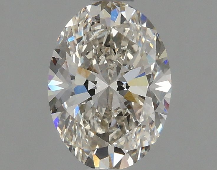 1.09 Carat H-VVS2 Oval Lab Diamond