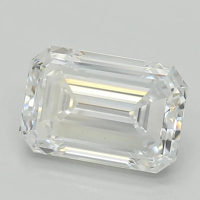 1.00ct Emerald Lab Grown Diamond (Colour D, Clarity VS2, IGI Certified)