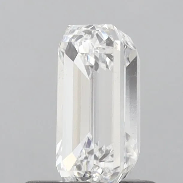 1.00ct Emerald Lab Grown Diamond (Colour D, Clarity VS2, IGI Certified)