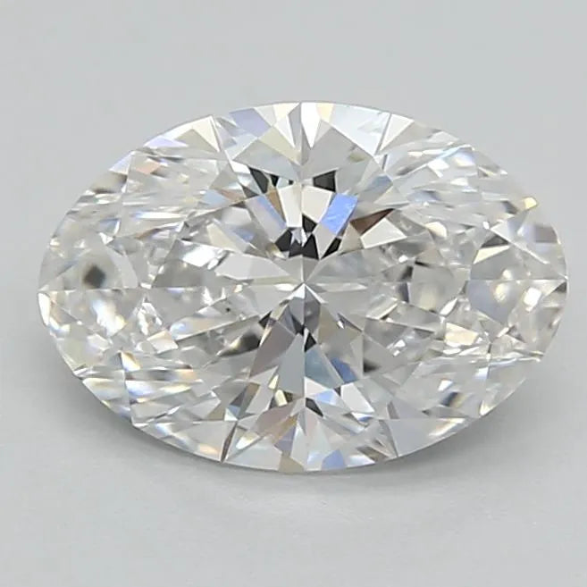1.00ct Oval Lab Grown Diamond (Colour F, Clarity VVS2, IGI Certified)