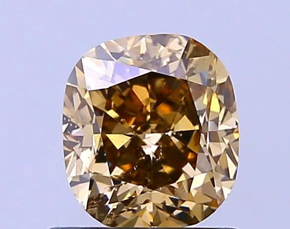 1.14ct Cushion brilliant Natural Diamond (Colour Fancy Brown, Clarity SI2, Uncertified)