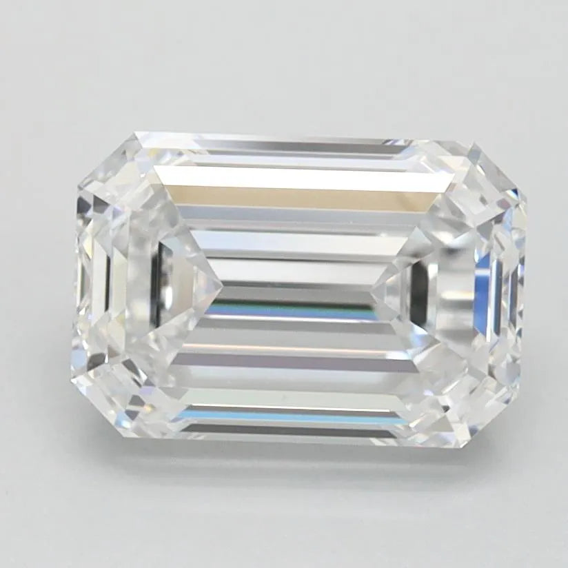1.50ct Emerald Lab Grown Diamond (Colour D, Clarity IF, IGI Certified)