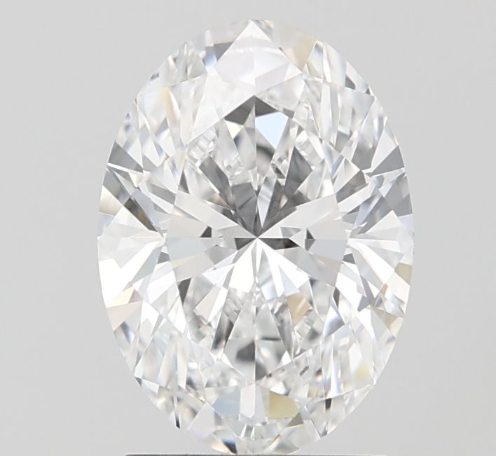 2.03 Carat D-IF Oval Lab Diamond