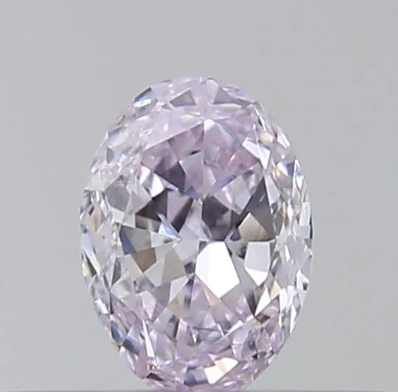 0.18ct Oval Natural Diamond (Colour Very Light Pink, Clarity SI1, GIA Certified)