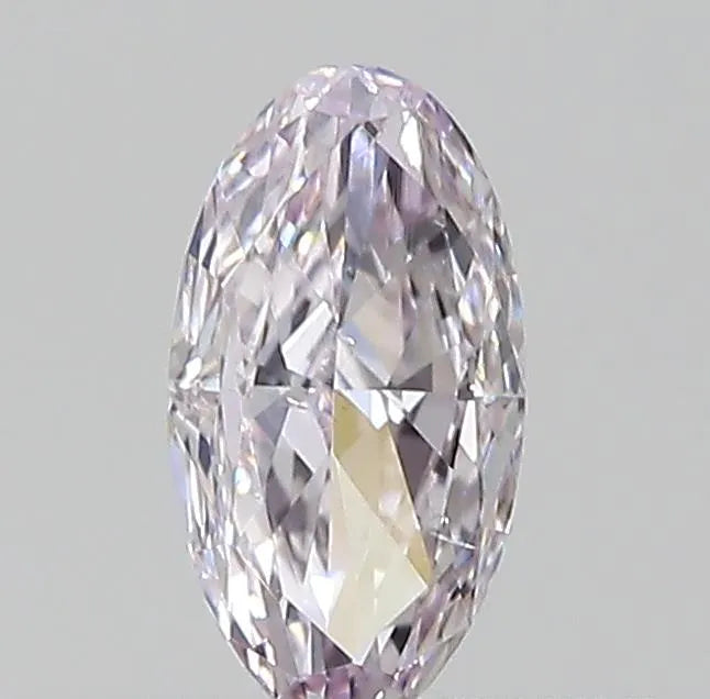 0.18ct Oval Natural Diamond (Colour Light Pink, Clarity SI2, GIA Certified)