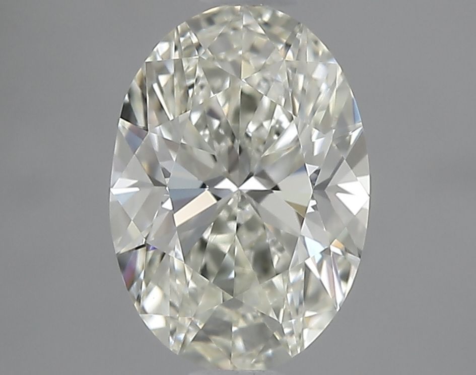 1.00 Carat J-VVS2 Oval Cut Diamond