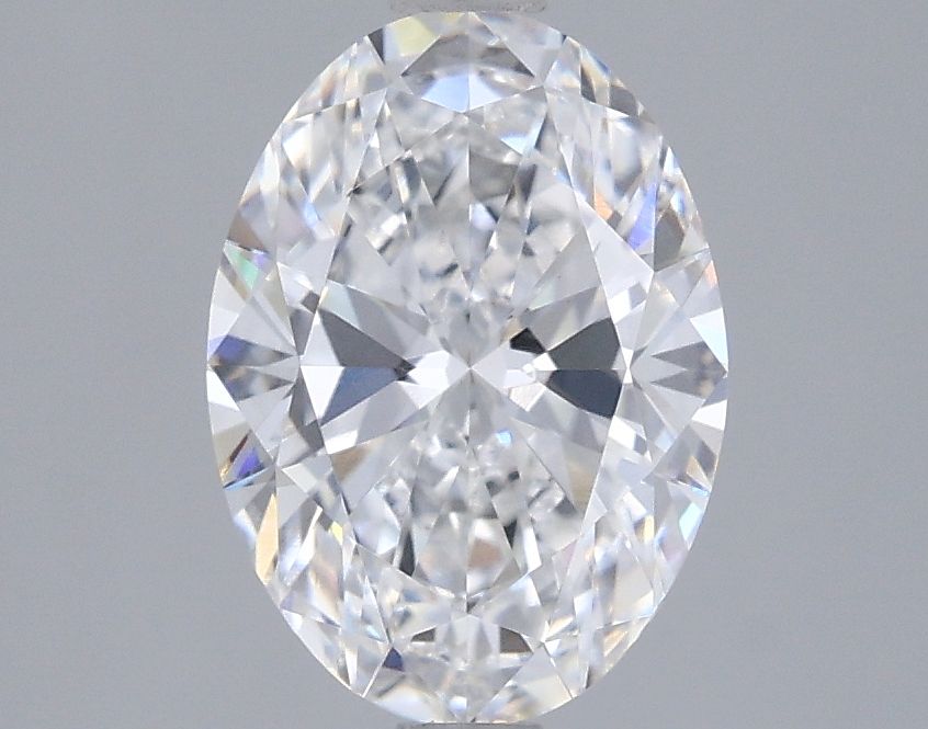 2.02 Carat D-VVS2 Oval Lab Diamond