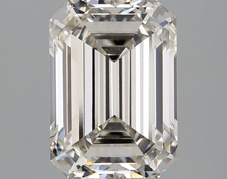 2.57 Carat H-VVS2 Emerald Lab Diamond