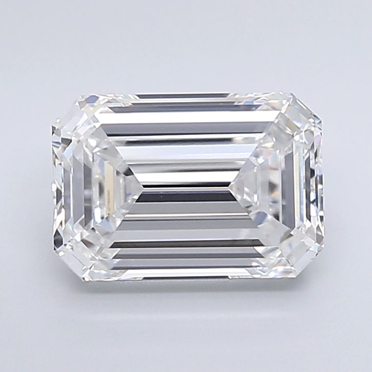 3.13 Carat D-VVS2 Emerald Lab Diamond