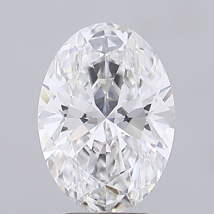 3.56 Carat F-VS1 Oval Lab Diamond