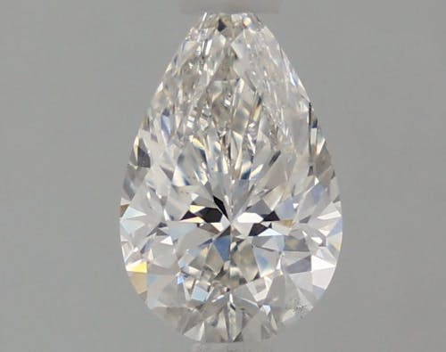 1.00 Carat G-VS2 Pear Lab Diamond