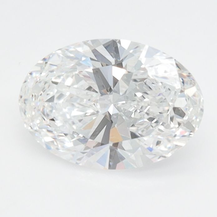 1.09 Carat D-IF Oval Lab Diamond