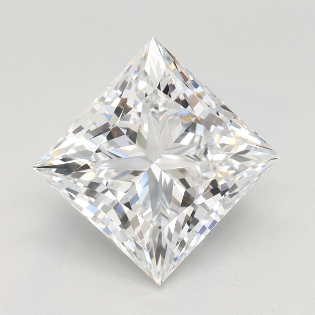 2.47 Carat D-VVS1 Princess Lab Diamond
