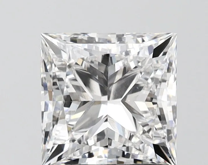 2.00ct Princess Lab Grown Diamond (Colour D, Clarity VVS2, IGI Certified)