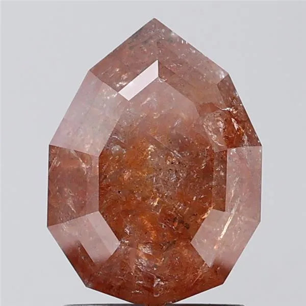 2.31ct Pear Natural Diamond (Colour Red, Clarity I3, Uncertified)