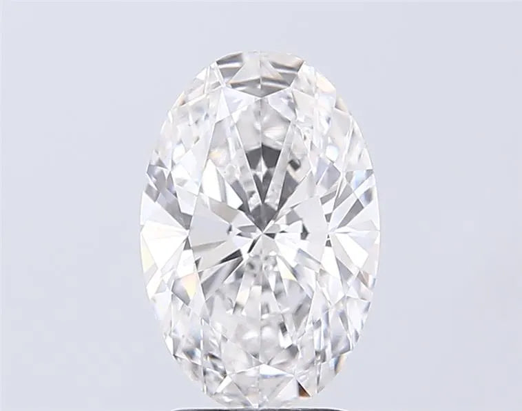 2.50ct Oval Lab Grown Diamond (Colour D, Clarity VS1, IGI Certified)