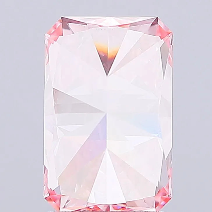 2.53ct Radiant Lab Grown Diamond (Colour Fancy Vivid Pink, Clarity VS1, IGI Certified)